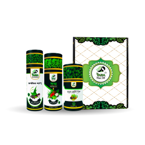 ২০০মিলি হেয়ার অয়েল + ২০০মিলি শ্যাম্পু + ১৫০গ্রাম প্রোটিন প্যাক